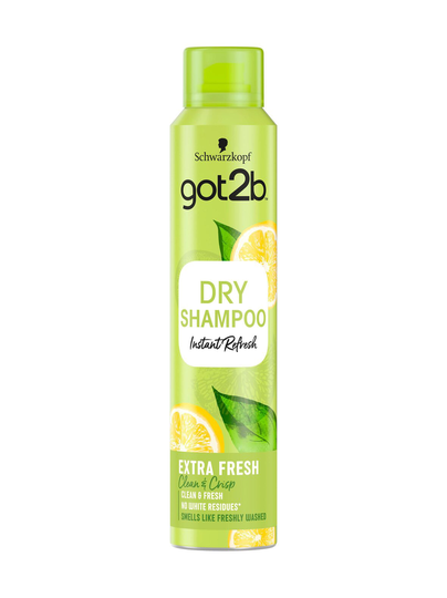 Extra fresh dry shampoo -kuivashampoo 200 ml