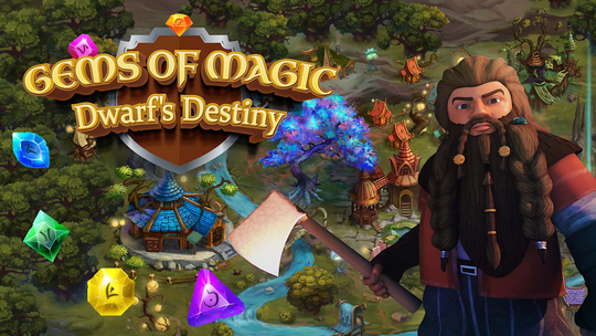 Gems of Magic: Dwarf's Destiny (Code in a Box)
