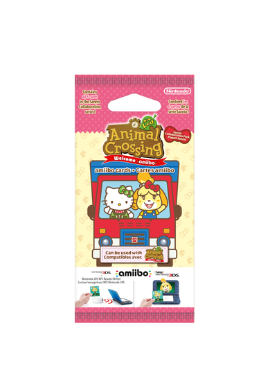 Animal Crossing: New Leaf + Sanrio amiibo Cards Pack