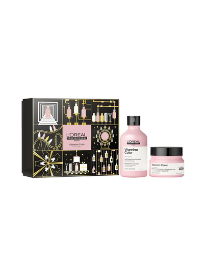 Serie expert vitamino color -hiushoitopaketti värikäsitellyille hiuksille