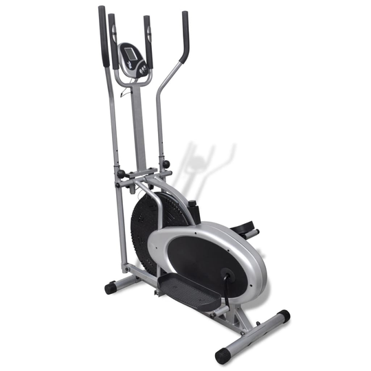 vidaXL Orbitrek crosstrainer 4 sauvaa ja sykemittari