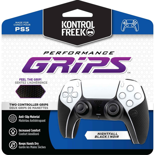 KontrolFreek - Performance Grips (Black) - PS5
