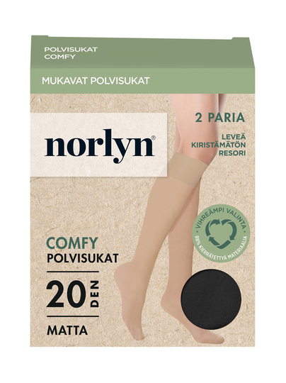 Comfy -polvisukat 20 den, 2-pack