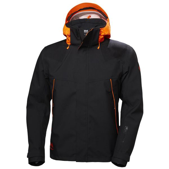 Helly Hansen Workwear Chelsea Evolution 71140-950 Kuoritakki musta/oranssi Koko S