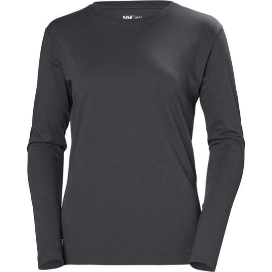 Helly Hansen Workwear Manchester 79159_970 Pitkähihainen paita tummanharmaa 2XL