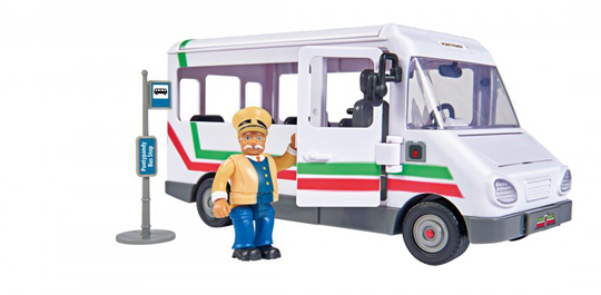 Fireman Sam - Trevors Bus incl. Figure, doors and roof