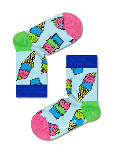 Happy socks kids ice cream -sukat