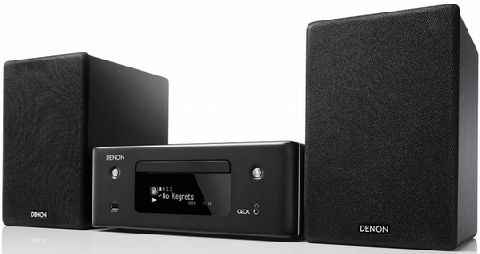 Denon CEOL N10 stereopaketti, musta