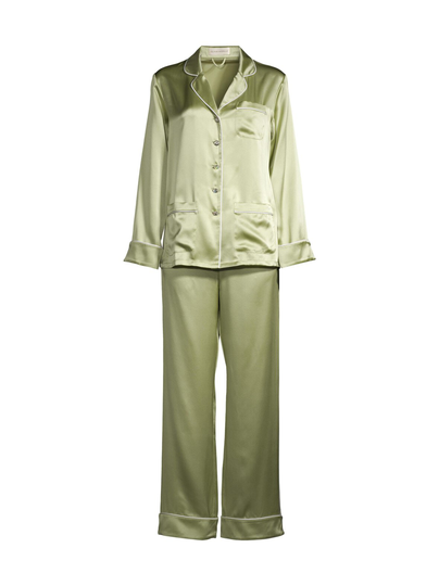Coco-silkkipyjamasetti swarovski-kristallinapeilla