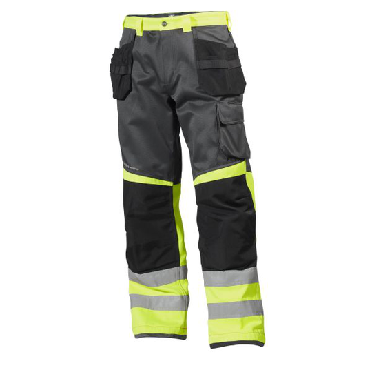 Helly Hansen Workwear Alna 77412-369 Työhousut huomioväri, keltainen/musta C44