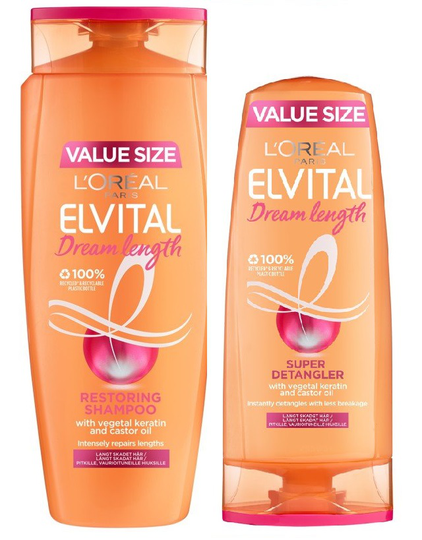 L'Oréal - Elvital Dream Lenght Shampoo 700 ml + Conditoner 400 ml
