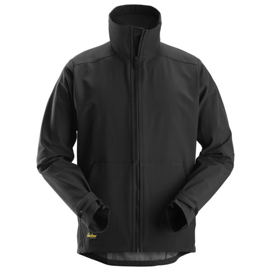 Snickers 1205 AllroundWork Softshell-takki tuulenpitävä, musta XS