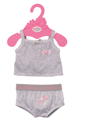 BABY born - Underwear 43cm - Grey (827543)
