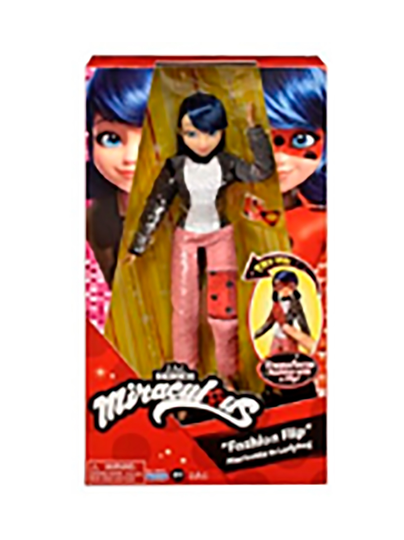 Miraculous transforming fashion doll