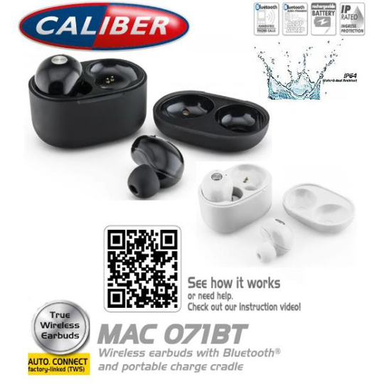 Caliber MAC70BT Kuulokemikrofoni Bluetooth