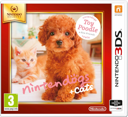 Nintendogs and Cats 3D: Toy Poodle (Select)