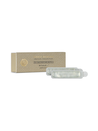 Orris mimosa car perfume refill -autotuoksu, täyttöpakkaus