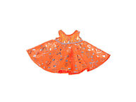 Kimalteleva oranssi mekko, 40 cm