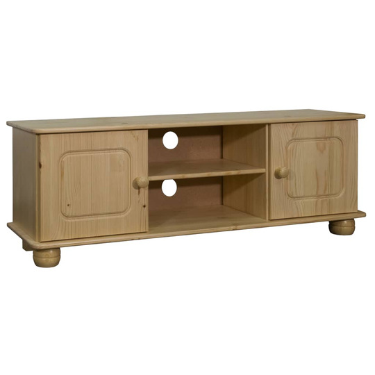 vidaXL TV-taso 115x29x40 cm täysi mänty