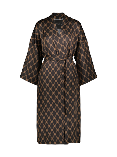 Astoria kimono wrap jacket - wilow monogram