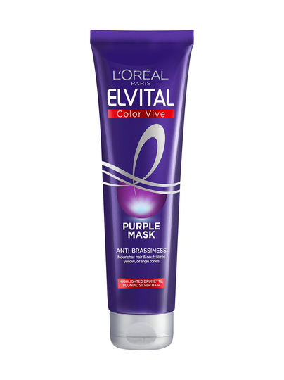 Elvital color vive purple -hopeahiusnaamio 150 ml