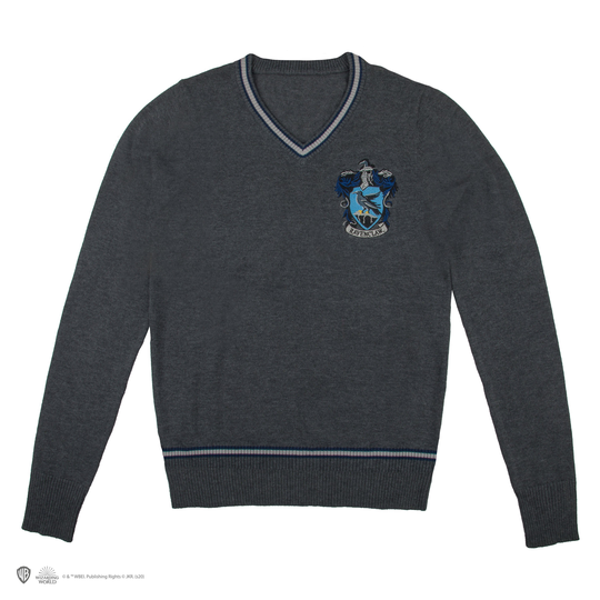 Harry Potter -​Ravenclaw - Grey Knitted Sweater - Medium