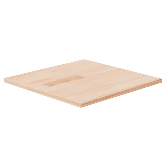 vidaXL Neliönmuotoinen pöytälevy 40x40x1,5 cm täysi tammi