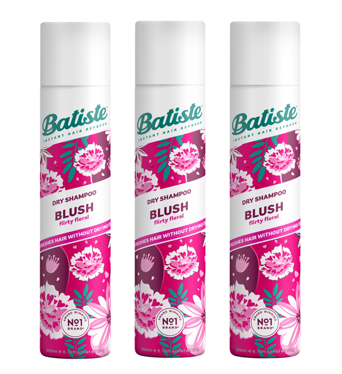 Batiste - 3 x Dry Shampoo Blush 200 ml