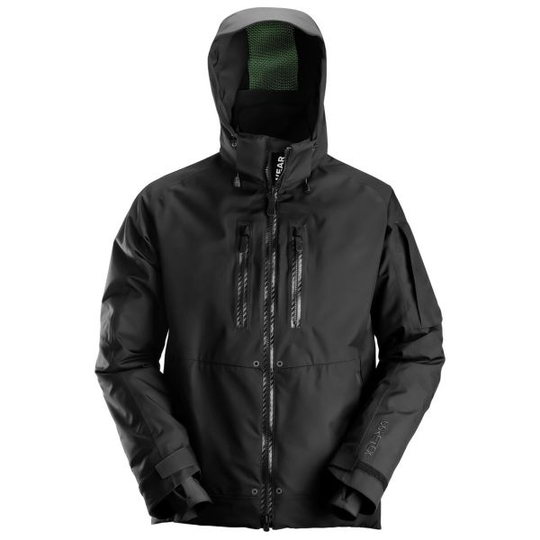 Snickers 1981 FlexiWork Talvitakki musta, GORE-TEX XS