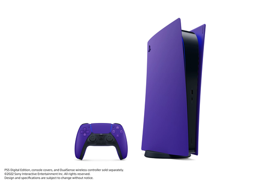 PS5 Digital Cover Galactic Purple
