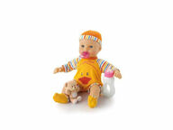 Trudi-kylpynukke ankkapuvussa, 30 cm
