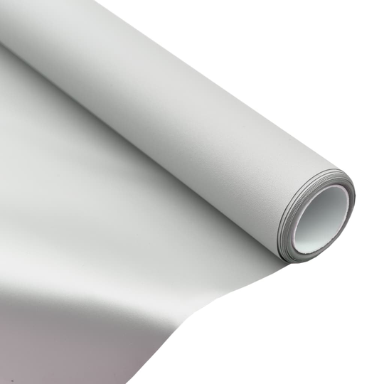 vidaXL Valkokankaan kangas metalli PVC 120" 16:9