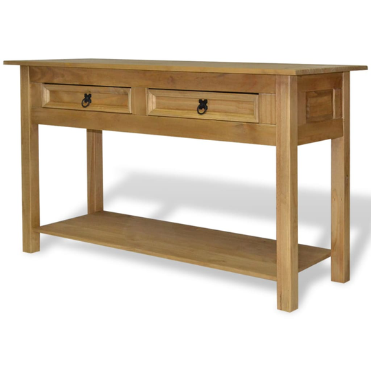 vidaXL Sivupöytä Meksikon mänty Corona Range 90x34,5x73 cm