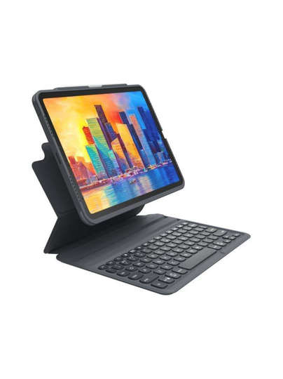 Pro keys 10.9"" ipad nordic -suojakuori näppäimistöllä (musta)