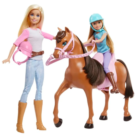 Barbie - Dolls and Horse (GXD65)
