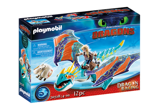 Playmobil - Dragon Racing: Astrid and Stormfly (70728)