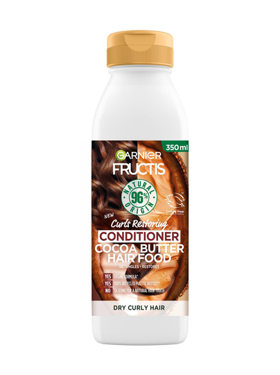 Hair food cocoa butter conditioner -ravitseva hoitoaine kuiville ja kiharille hiuksille 350 ml