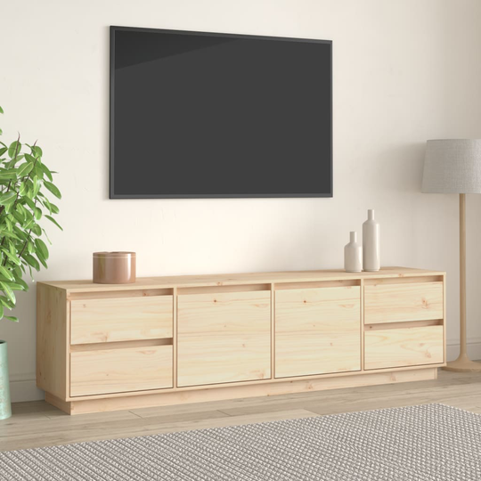 vidaXL TV-taso 176x37x47,5 cm täysi mänty