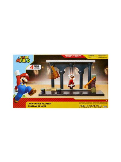 Nintendo 2.5 lava castle playset
