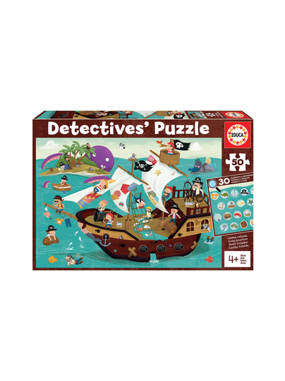 Educa detectives' puzzle pirates 50