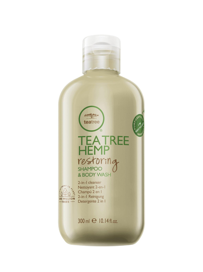 Restoring shampoo & body wash -vaahto 300 ml