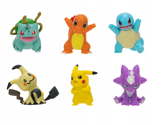 Pokemon - Battle Figure 6 Pack (PKW2684)