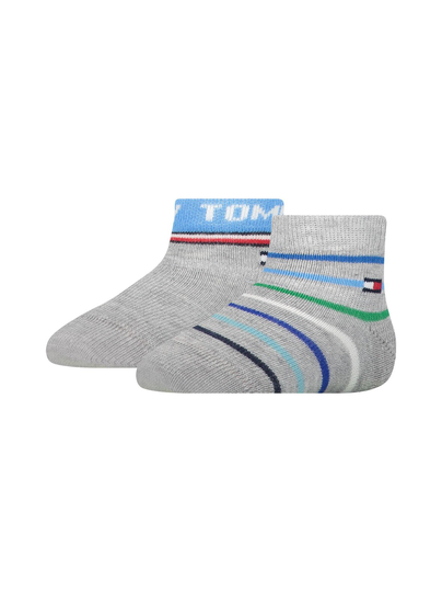 Baby multicolor stripe -sukat 2-pack