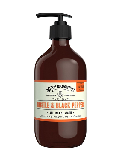 Thistle & black pepper all-in-one wash -shampoo-suihkusaippua 500 ml