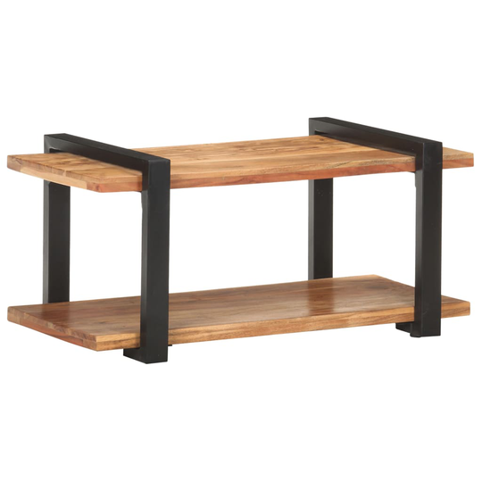 vidaXL TV-taso 90x40x40 cm täysi akaasiapuu