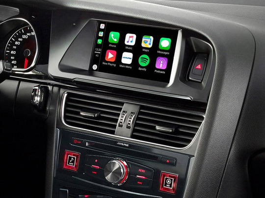 Alpine X703D-A4, Audi A4 soitin