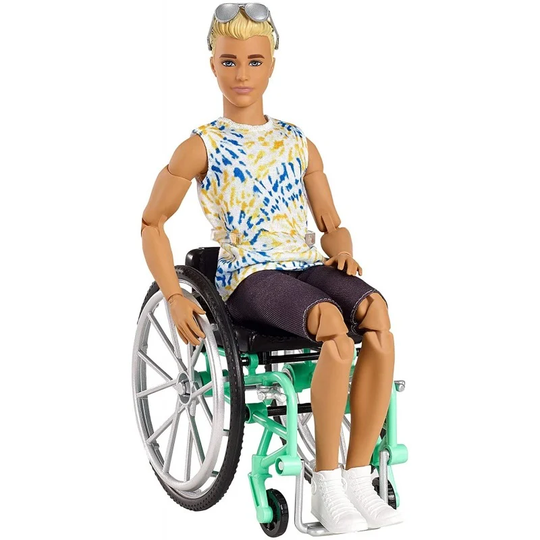Barbie - Ken Wheelchair with accessory (GWX93)