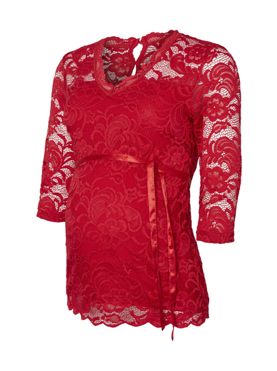 Mamalicious mlmivana 3/4 woven top odotuspaita