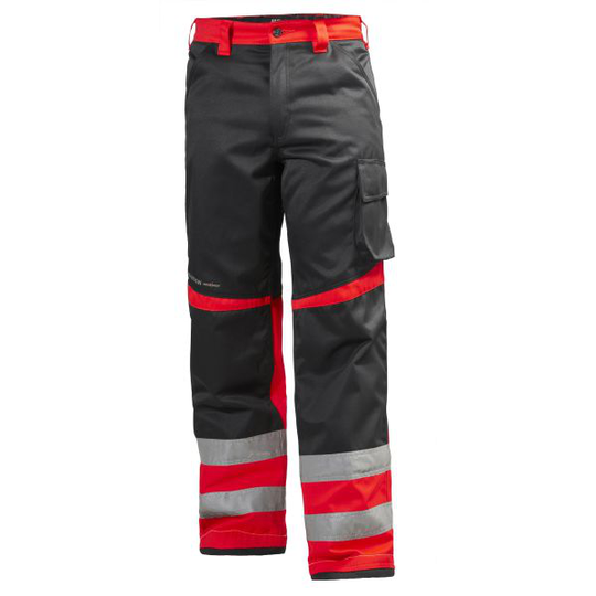 Helly Hansen Workwear Alna 77410-169 Työhousut huomioväri, punainen/musta C44