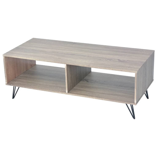 vidaXL TV-taso/Kahvipöytä 110x50x40 cm Harmaa